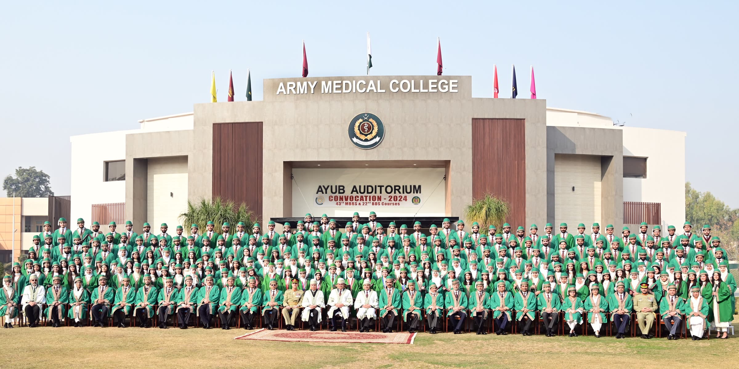 Army Medical College Convocation 2024 at the Ayub Auditorium